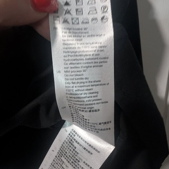 NEW! Sandro Paris | Black top with Guipure Lace Inserts - Picture 11 of 14